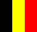 Landkarte Belgien