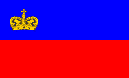 Landkarte Liechtenstein