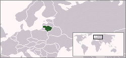 Karte Litauen