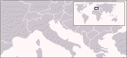 Karte San Marino