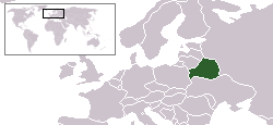 Karte Weissrussland