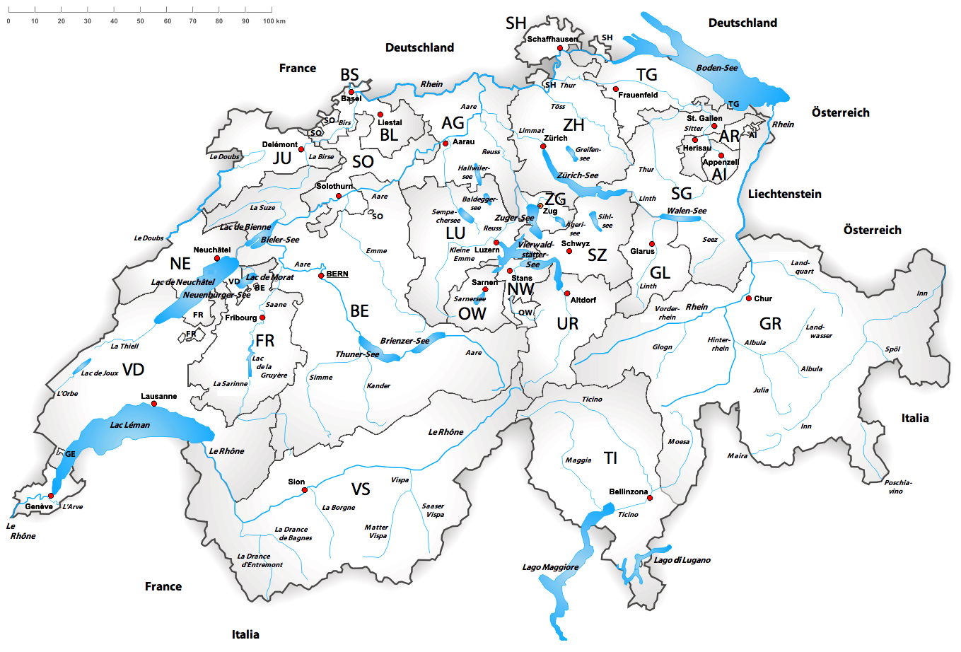 Schweizerkarte