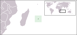 Karte Mauritius
