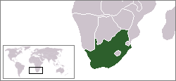 Karte Sdafrika