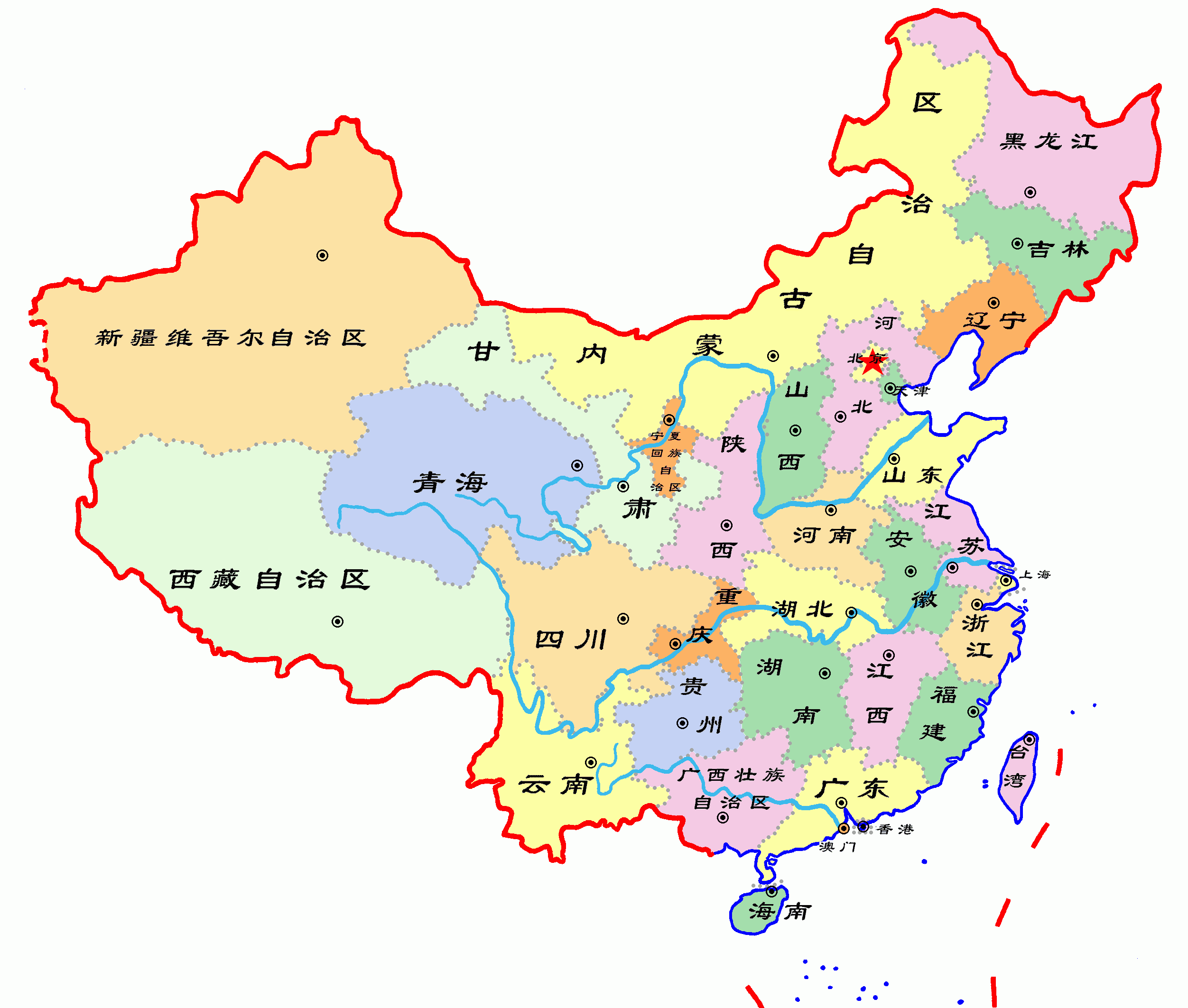 Karte China