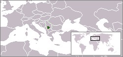 Karte Kosovo