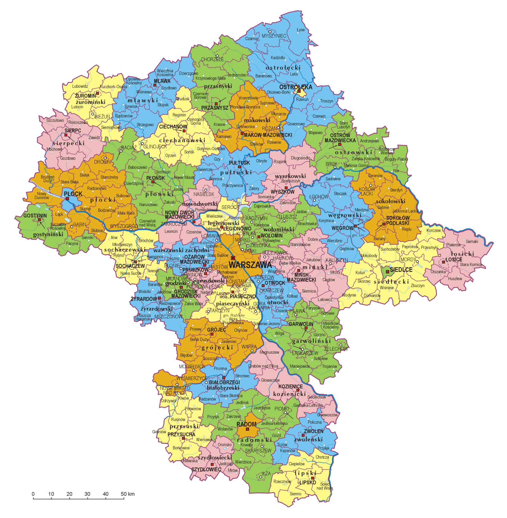 Politische Karte Polen></p>

<p align=