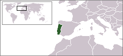 Karte Portugal