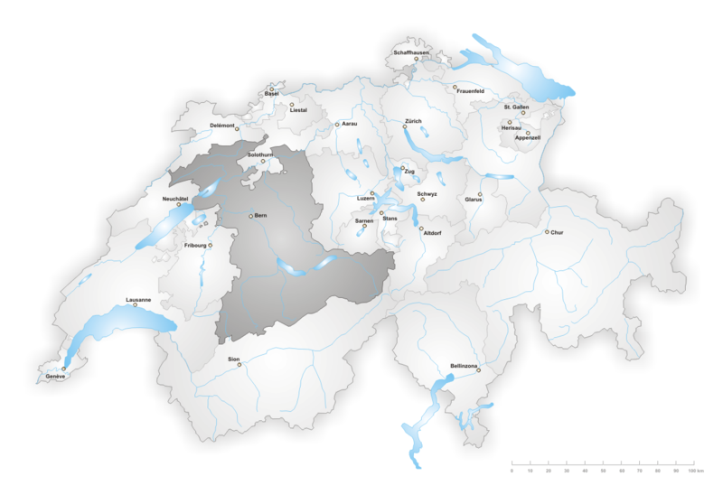 Lage Kanton Bern