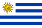 Landkarte Uruguay
