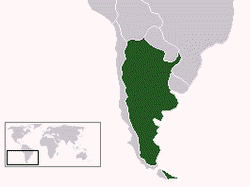 Karte Argentinien
