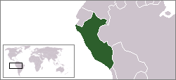 Karte Peru